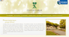 Desktop Screenshot of domaine-arlay.com