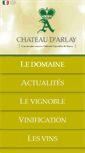 Mobile Screenshot of domaine-arlay.com